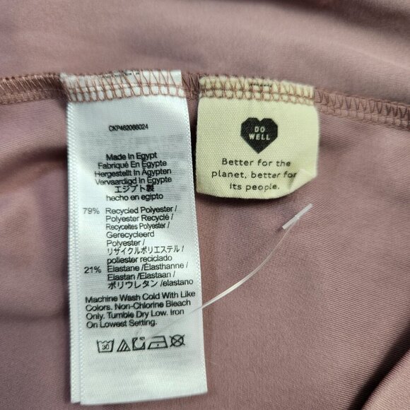 Madewell Mauve Shadow Flex Fitness Dress with Built In Shorts Size Small - Picture 13 of 16